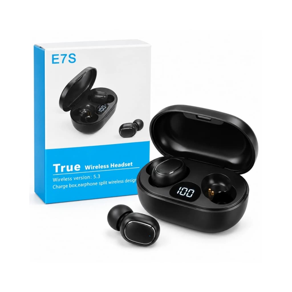 Auriculares Bluetooth E7S con display, foto 3 de 3