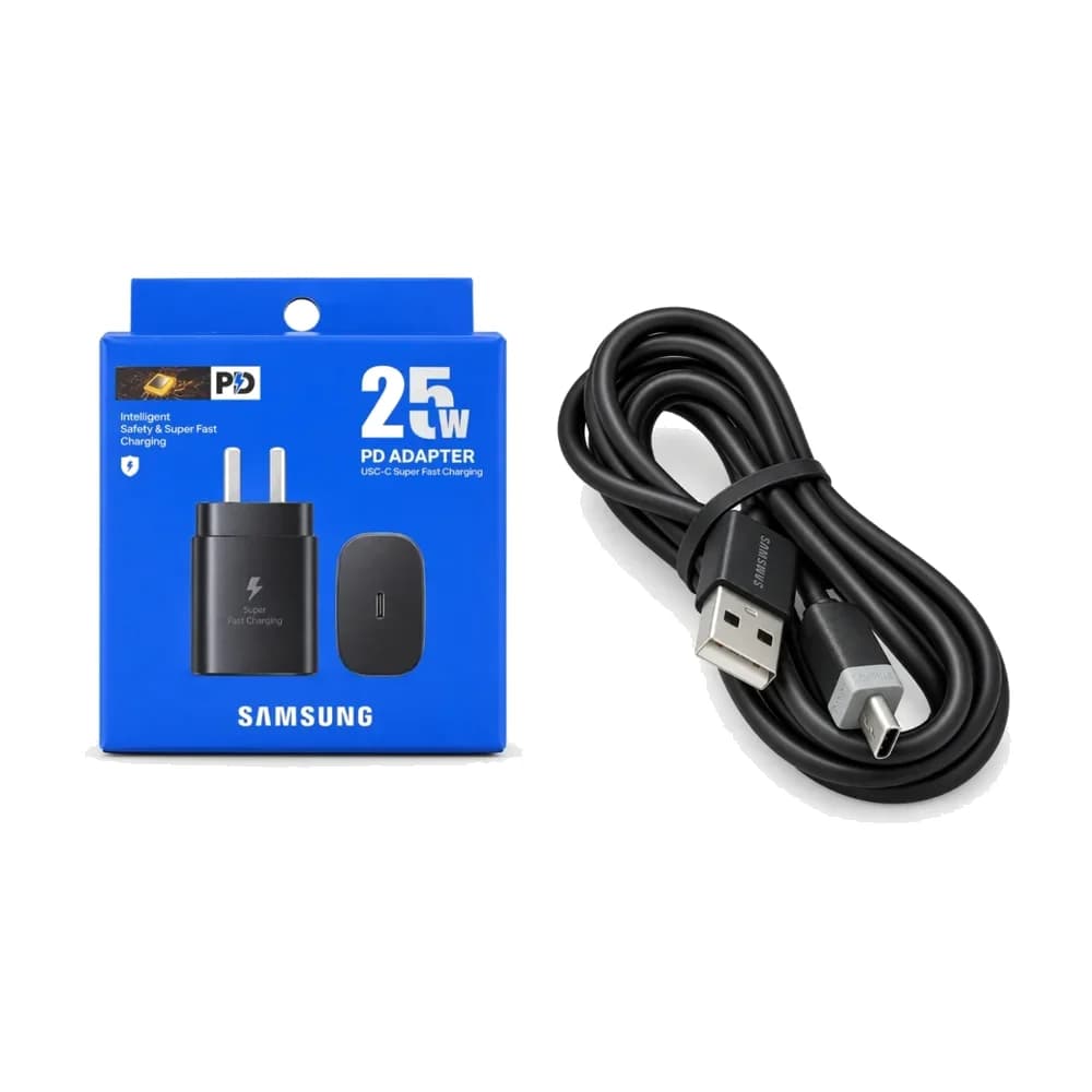 Combo cargador Samsung ficha tipo C