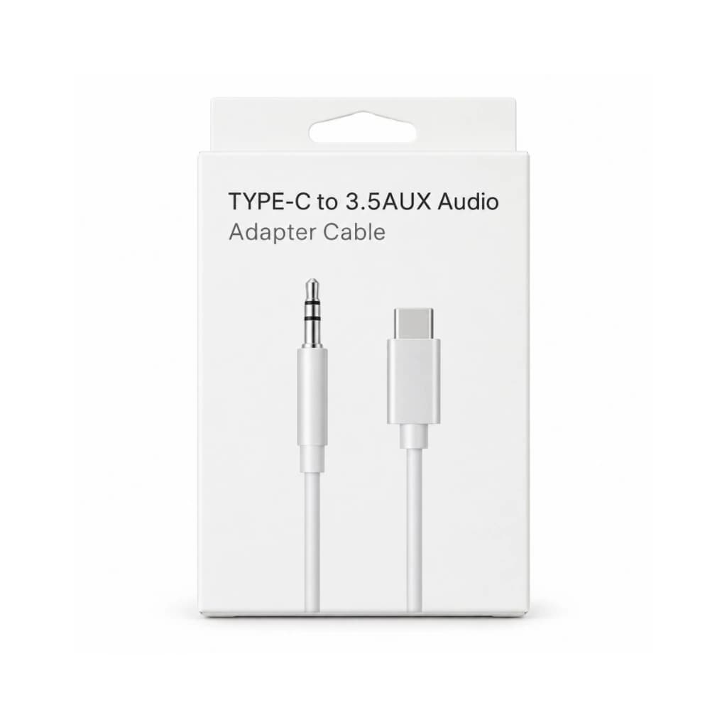 Cable USB-C a auxiliar 3,5 mm